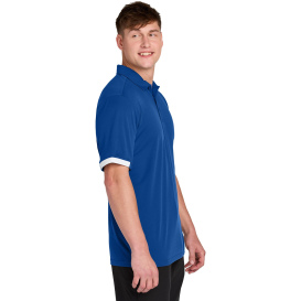 Sport-Tek ST444 Club Colorblock Polo - True Royal/White