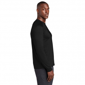 Sport-Tek ST470LS Long Sleeve Rashguard Tee - Black