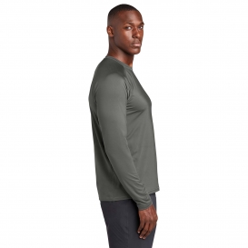 Sport-Tek ST470LS Long Sleeve Rashguard Tee - Dark Smoke Grey