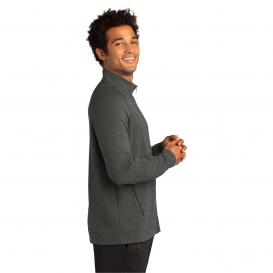 Sport-Tek ST560 Sport-Wick Flex Fleece Full-Zip - Dark Grey Heather