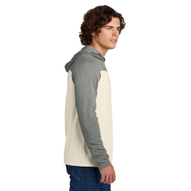 Sport-Tek ST6044 Halftime Long Sleeve Hoodie - Vintage Heather/Ecru