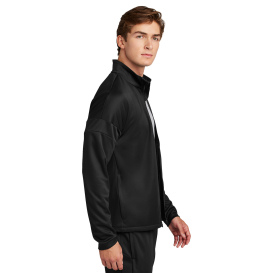 Sport-Tek ST800 Travel Full-Zip Jacket - Black/Black