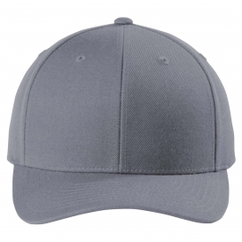 Sport-Tek STC43 Yupoong Curve Bill Snapback Cap - Graphite