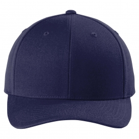 Sport-Tek STC43 Yupoong Curve Bill Snapback Cap - True Navy