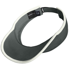 Sport-Tek STC57 Repeat Visor - Iron Gray/White