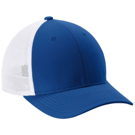 Sport-Tek STC60 Stretch-Tek Mesh Back Cap - True Royal/White