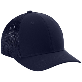 Sport-Tek STC60 Stretch-Tek Mesh Back Cap - True Navy/True Navy