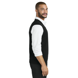 Port Authority SW2860 Easy Care Sweater Vest - Deep Black