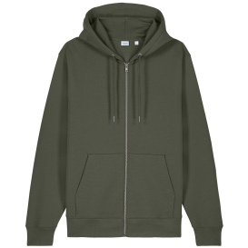 Stanley/Stella SXU005 Unisex Cultivator 2.0 Full-Zip Hooded Sweatshirt - Khaki Green