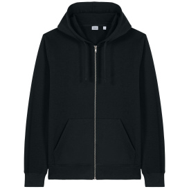Stanley/Stella SXU011 Unisex Mixer Full-Zip Hooded Sweatshirt - Black