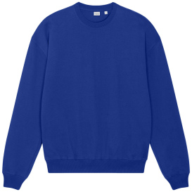 Stanley/Stella SXU029 Unisex Ledger Dry Crewneck Sweatshirt - Worker Blue