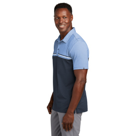 TravisMathew TM1MY401 Sunset Blocked Polo - Riviera Heather/Blue NIghts