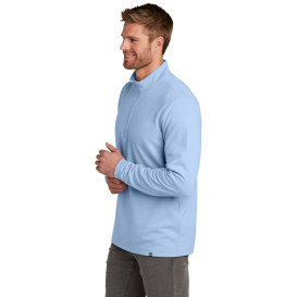 TravisMathew TM1MZ339 Coveside 1/4-Zip - Light Blue Heather