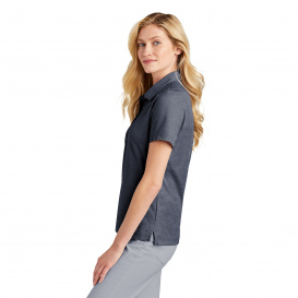 TravisMathew TM1WW002 Ladies Oceanside Heather Polo - Black Heather