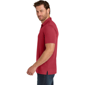 TravisMathew TMA41461 Glenview Solid Polo Shirt - Scooter Red