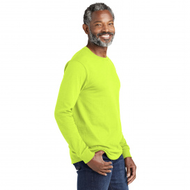 Volunteer Knitwear VL100LS All-American Long Sleeve Tee - Safety Green