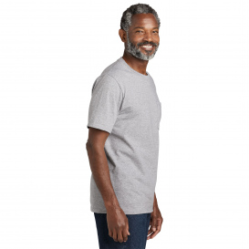 Volunteer Knitwear VL100LP All-American Pocket Tee - Athletic Heather