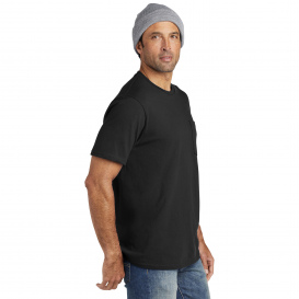 Volunteer Knitwear VL100LP All-American Pocket Tee - Deep Black