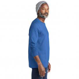 Volunteer Knitwear VL60LS Chore Long Sleeve Tee - True Royal