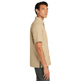 Port Authority W961 Short Sleeve UV Daybreak Shirt - Oat