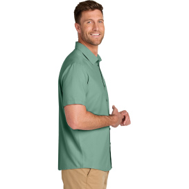 Port Authority W963 Short Sleeve UV Dockside Shirt - Sage