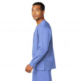 Wink WW3080 Unisex WorkFlex Snap-Front Scrub Jacket - Ceil Blue