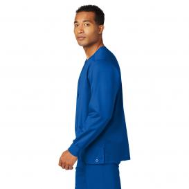 Wink WW3080 Unisex WorkFlex Snap-Front Scrub Jacket - Royal