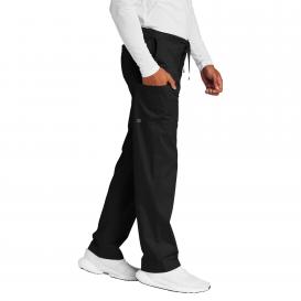 Wink WW3150S Unisex Short WorkFlex Cargo Pocket Scrub Pants - Black