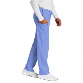 Wink WW3150S Unisex Short WorkFlex Cargo Pocket Scrub Pants - Ceil Blue