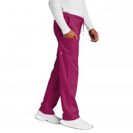 Wink WW3150T Unisex Tall WorkFlex Cargo Pocket Scrub Pants - Wine
