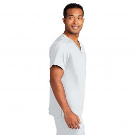 Wink WW3160 Unisex WorkFlex Chest Pocket V-Neck Scrub Top - White
