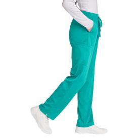 Wink WW4158 Women\'s Premiere Flex Cargo Pocket Scrub Pants - Teal