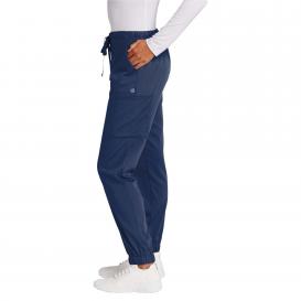 Wink WW4258 Women\'s Premiere Flex Jogger Scrub Pants - Navy