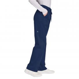 Wink WW4550P Women\'s Petite WorkFlex Cargo Pocket Scrub Pants - Navy