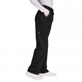 Wink WW4550T Women\'s Tall WorkFlex Cargo Pocket Scrub Pants - Black