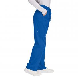 Wink WW4550T Women's Tall WorkFlex Cargo Pocket Scrub Pants - Royal