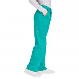 Wink WW4550T Women\'s Tall WorkFlex Cargo Pocket Scrub Pants - Teal