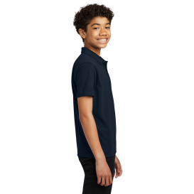 Port Authority Y110 Youth Dry Zone UV Micro-Mesh Polo - River Blue Navy