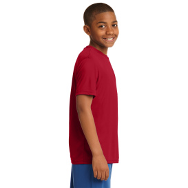 Sport-Tek YST350 Youth PosiCharge Competitor Tee - Deep Red