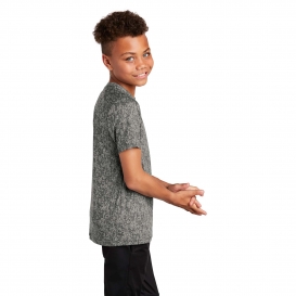 Sport-Tek YST460 Youth Digi Camo Tee - Grey Concrete