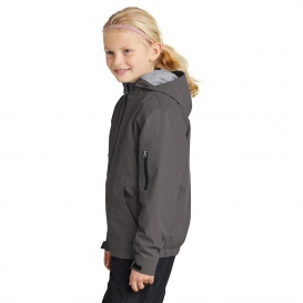 Sport-Tek YST56 Youth Waterproof Insulated Jacket - Graphite