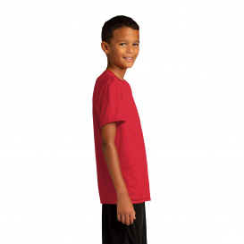 Sport-Tek YST720 Youth PosiCharge Re-Compete Tee - True Red
