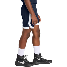 Sport-Tek YST901 Youth Rival Basketball 5" Shorts - True Navy/White