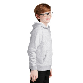 Sport-Tek YSTF200 Youth Drive Fleece Pullover Hoodie - Athletic Heather