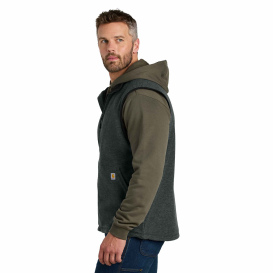 Carhartt CT106418 Textured Fleece Vest - Carbon Heather
