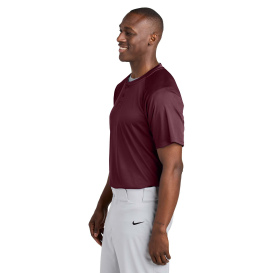Sport-Tek ST359 PosiCharge Competitor 2-Button Henley - Maroon