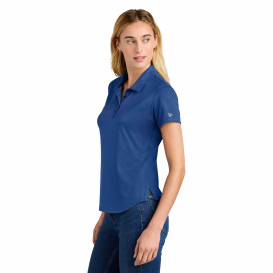 New Era LNEA225 Ladies Power Polo - Royal Heather