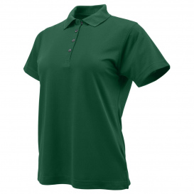 Paragon 104 Women\'s Saratoga Performance Mini Mesh Polo - Hunter Green