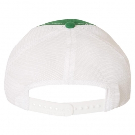 Richardson 111 Garment-Washed Trucker Cap - Kelly/White