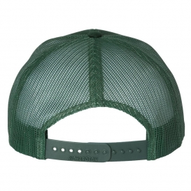Richardson 112 Snapback Trucker Cap - Dark Green